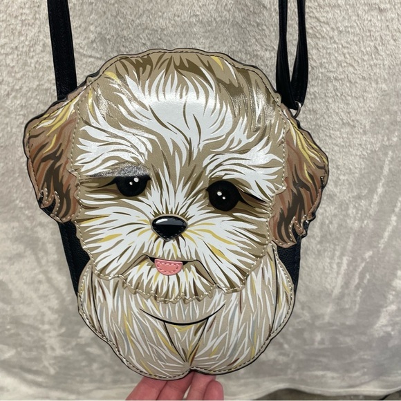 Sleepyville critters Cute Shih Tzu Child Crossbody Animal Bag purse - Picture 2 of 8